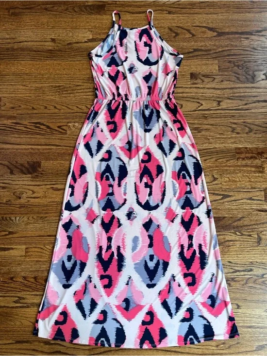 Banana Republic Printed Maxi Dress Size S - Picture 4 of 8